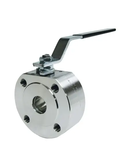 Ball Valve Wafer type 1 pc full bore ball valve mounting between flanges PN 16 - 2110 | Genebre | Philippopoulos s.a.