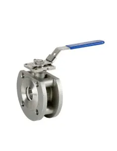 Ball Valve Wafer type 1 pc full bore ball valve mounting between flanges PN 16 - 2118 | Genebre | Philippopoulos s.a.