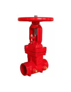 Fire Protection Gate valve with EPDM seat - Groove ends - 2100 | Genebre | Philippopoulos s.a.
