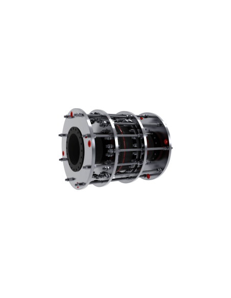 Full Face Rubber Flanged Expansion Joints - MAC-FB In-line | Macoga