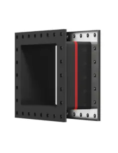 Full Face Rubber Flanged Expansion Joints - MAC-FR / Rectangular | Macoga | Philippopoulos s.a.