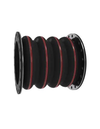 Variations and optional devices for rubber expansion joints - Multiple convolution design | Macoga | Philippopoulos s.a.