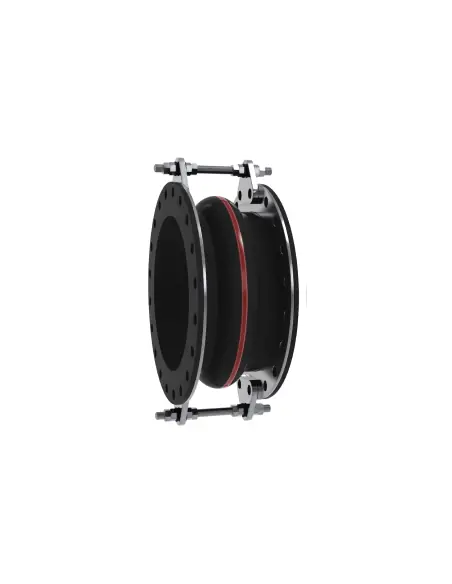 Variations and optional devices for rubber expansion joints - Tie rod system to be assembled on site | Macoga | Philippopoulo...