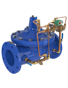 Hydraulic Pressure Control Valves - 93-01 & 693-01 Pressure Reducing & Solenoid Shut-Off Valve | Cla-Val | Philippopoulos s.a.