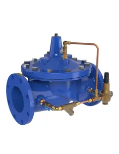 Hydraulic Pressure Control Valves - 90-05 & 690-05 Pressure Reducing Valve with Return Flow | Cla-Val | Philippopoulos s.a.