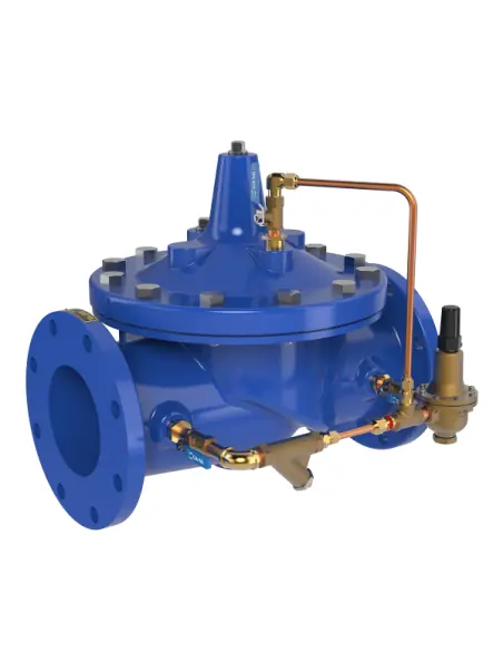 Hydraulic Pressure Control Valves - 90-05 & 690-05 Pressure Reducing Valve with Return Flow | Cla-Val | Philippopoulos s.a.