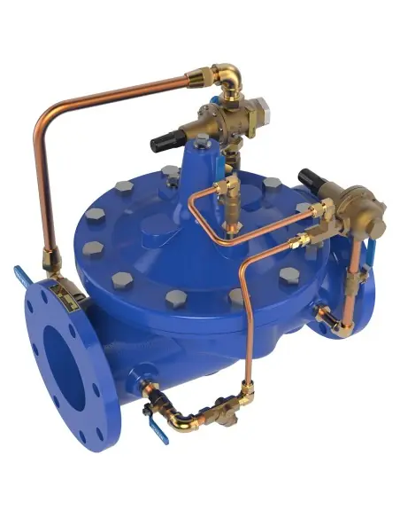 Hydraulic Pressure Control Valves - 90-48 & 690-48 Pressure Reducing Valve with Low Flow Bypass | Cla-Val | Philippopoulos s.a.