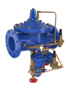 Hydraulic Pressure Control Valves - 90-99 Pressure Reducing Valve with Low Flow Bypass | Cla-Val | Philippopoulos s.a.
