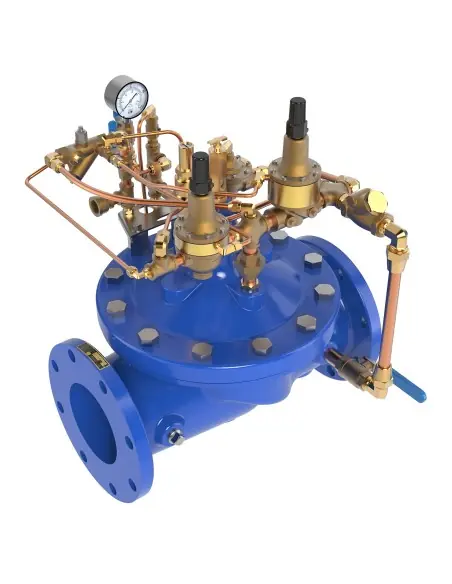 Hydraulic Pressure Control Valves - 52-03 & 652-03 Pressure Relief & Surge Anticipator Valve | Cla-Val | Philippopoulos s.a.