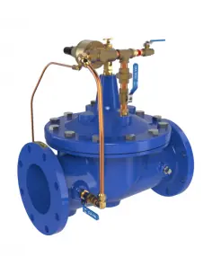 Hydraulic Pressure Control Valves - 50-33 & 650-33 Back Pressure Shutoff Safety Valve with Manual Reset | Cla-Val | Philippop...