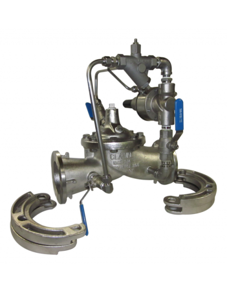 Hydraulic Pressure Control Valves - 552-01 & 6552-01 Pressure Relief & Sustaining Valve | Cla-Val | Philippopoulos s.a.