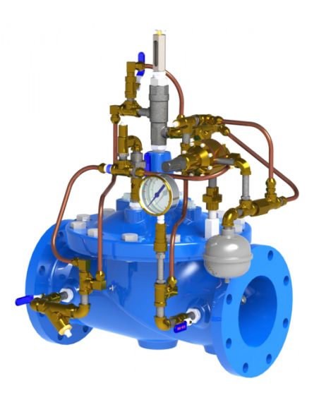 Hydraulic Pressure Control Valves - 98-06 & 698-06 Hydraulic Water Saving Control Valve | Cla-Val | Philippopoulos s.a.