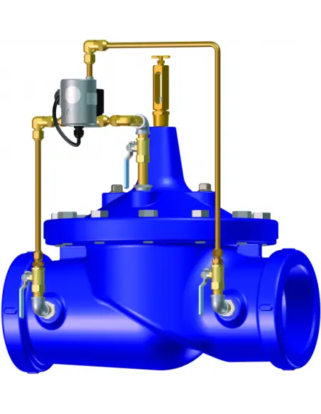 Hydraulic Pressure Control Valves - 139-10 & 639-10 Programmable Timer Control Valve | Cla-Val | Philippopoulos s.a.