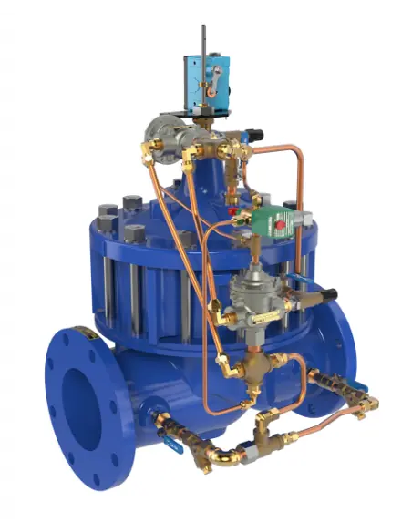 Hydraulic Booster Pump Control Valve with High-Capacity Pilot - 60-19 & 660-19 | Cla-Val | Philippopoulos s.a.