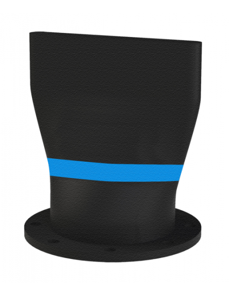 Βαλβίδα αντεπιστροφής Rubber-Flex™ Duckbill - RF-DBF Flanged | Cla-Val