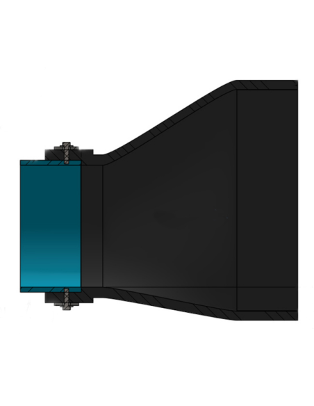 Βαλβίδα αντεπιστροφής Rubber-Flex™ Duckbill - RF-DBO-SB Sloped Bottom | Cla-Val