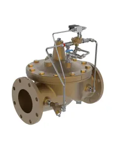 Fire Protection Solenoid Deluge Valve with Manual Bypass - 134-60 | Cla-Val | Philippopoulos s.a.