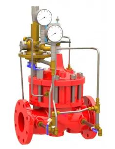 Fire Protection Automatic Breach Containment Valve - 85-09-1 | Cla-Val | Philippopoulos s.a.