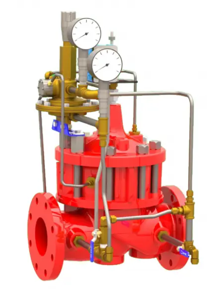 Fire Protection Automatic Breach Containment Valve - 85-09-1 | Cla-Val | Philippopoulos s.a.