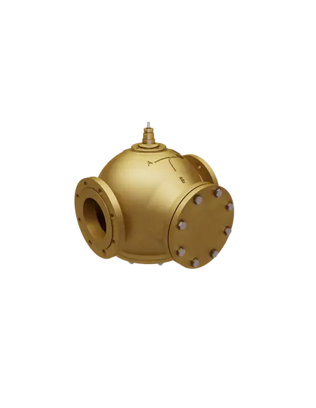 Control valve 2-way DN 65-150mm Reverse acting for cooling applications - Gun Metal | Clorius Controls | Philippopoulos s.a.