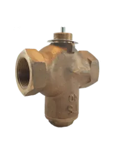 Control valve 2-way DN 40-50mm Reverse acting for cooling applications - Gun Metal | Clorius Controls | Philippopoulos s.a.