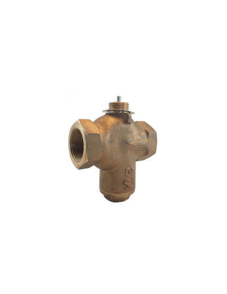 Control valve 2-way DN 40-50mm Reverse acting for cooling applications - Gun Metal | Clorius Controls