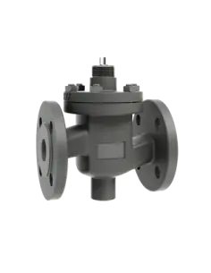 Control valve balanced 2-way DN 15-80mm - Cast Iron | Clorius Controls | Philippopoulos s.a.