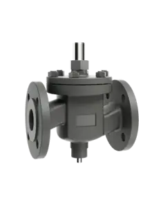 Control valve 2-way DN 20-80mm Reverse acting for cooling applications - Cast Iron | Clorius Controls | Philippopoulos s.a.
