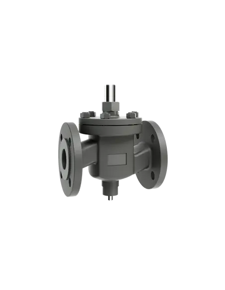 Control valve 2-way DN 20-80mm Reverse acting for cooling applications - Cast Iron | Clorius Controls | Philippopoulos s.a.