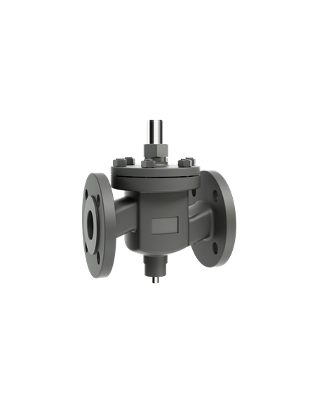 Θερμοστατική βαλβίδα DN 20-80mm Reverse acting for cooling applications - Cast Steel | Clorius Controls