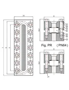 Level Indicators - Reflex Type - 00000166 - Welded Level Gauge Mod. RJF | Fival Srl | Philippopoulos s.a.