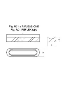 Level Indicators - Reflex Type - 00000167 - R borosilcate gauges | Fival Srl | Philippopoulos s.a.