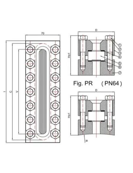 Level Indicators - Transparent Type - 00000148 - Welded Level Guge Mod. TJF | Fival Srl | Philippopoulos s.a.