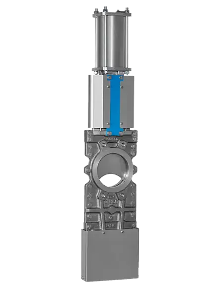 Knife Gate Valve - T300 - THROUGH CONDUIT | Zubi | Philippopoulos s.a.