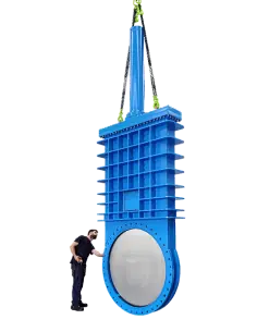 Knife Gate Valve - FABRICATED SINGLE WEDGE | Zubi | Philippopoulos s.a.