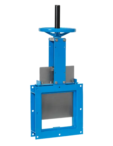 Knife Gate Valve - SQUARE MODEL VALVE | Zubi | Philippopoulos s.a.