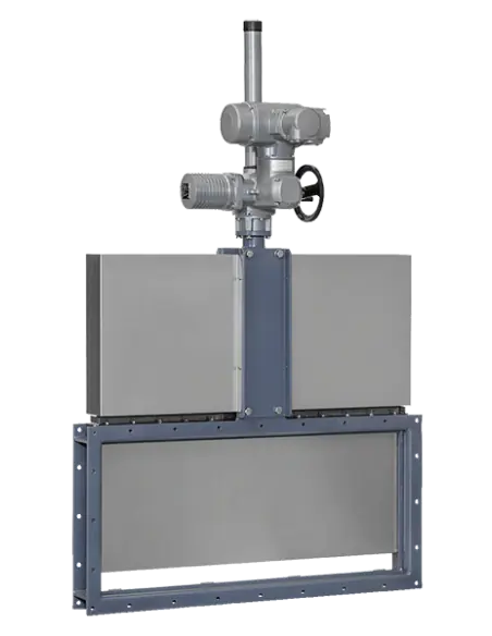 Knife Gate Valve - SQUARE MODEL VALVE | Zubi | Philippopoulos s.a.