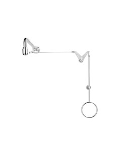 Body safety shower stainless steel, above door installation, exposed pipework - PremiumLine - BR 088 095 | B-Safety - B-Safety