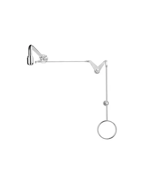 Body safety shower stainless steel, above door installation, exposed pipework - PremiumLine - BR 088 095 | B-Safety | Philipp...