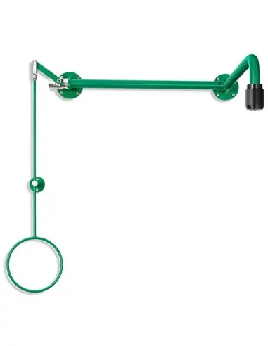 Variable body safety shower above door installation, exposed pipework - ClassicLine - BR 084 085 / V | B-Safety | Philippopou...