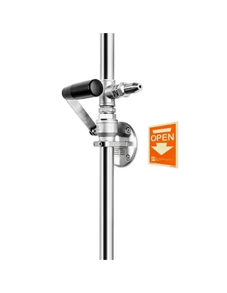 Body safety shower wall mounted - PremiumLine - BR 026 995 | B-Safety | Philippopoulos s.a.