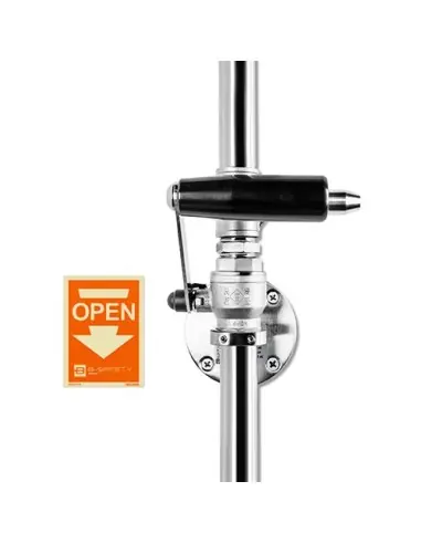 Body safety shower wall mounted - PremiumLine - BR 026 995 | B-Safety | Philippopoulos s.a.