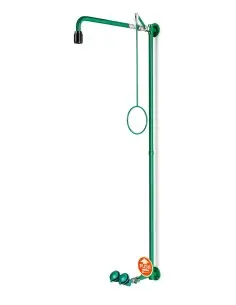 Emergency shower wall mounted, with safety eye shower - ClassicLine - BR 861 085 | B-Safety | Philippopoulos s.a.