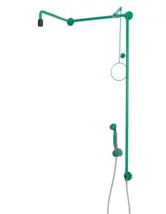 Emergency shower above door inst., body shower with hand-held eye shower - ClassicLine - BR 873 085 | B-Safety | Philippopoul...
