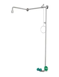 Emergency shower body safety shower with eye shower - PremiumLine - BR 871 095 | B-Safety | Philippopoulos s.a.
