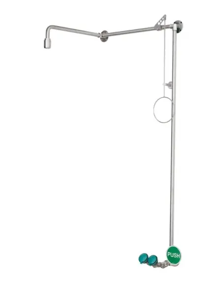 Emergency shower body safety shower with eye shower - PremiumLine - BR 871 095 | B-Safety | Philippopoulos s.a.