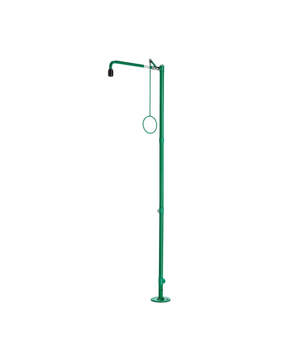 Industrial safety shower, freestanding, floor mounted, body safety shower - ClassicLine - BR 830 085 | B-Safety