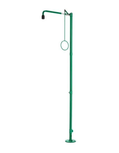 Industrial safety shower, freestanding, floor mounted, body safety shower - ClassicLine - BR 830 085 | B-Safety | Philippopou...