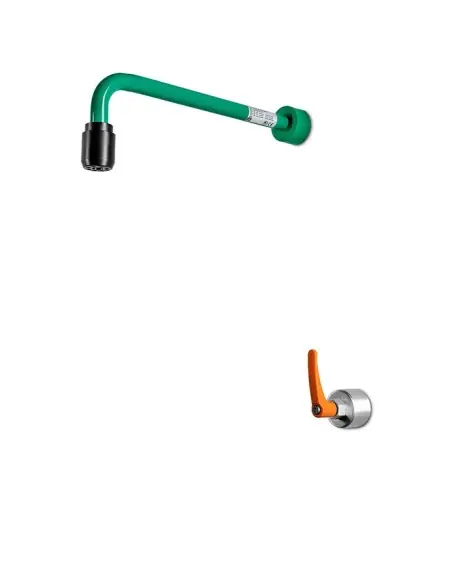 Frost-protected self-draining body safety shower - ClassicLine - BR 885 085 | B-Safety | Philippopoulos s.a.