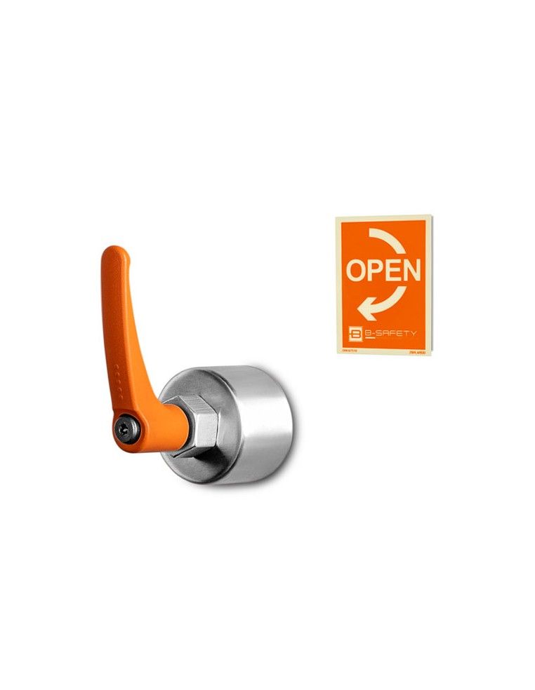 Frost-protected self-draining body safety shower - ClassicLine - BR 885 085 | B-Safety